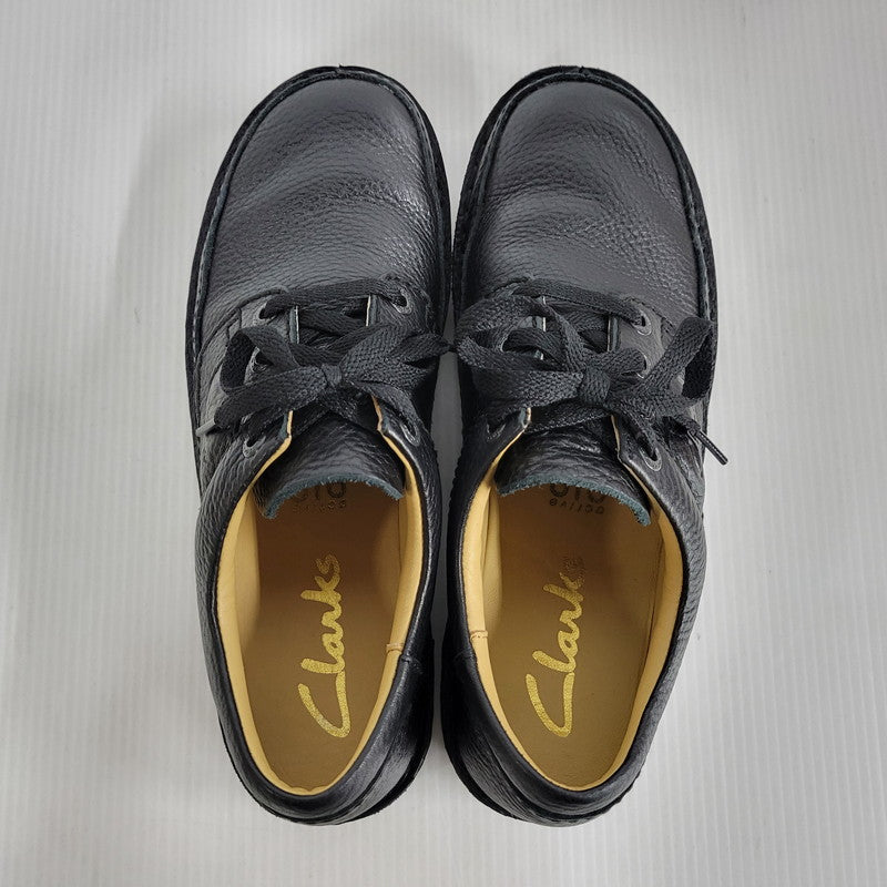 【中古品】【メンズ】 Clarks クラークス NATURE II 26142039 ネイチャー2 シューズ 靴 164-250309-as-05-izu サイズ：UK9 カラー：BLACK 万代Net店