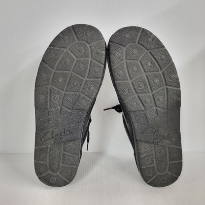 【中古品】【メンズ】 Clarks クラークス NATURE II 26142039 ネイチャー2 シューズ 靴 164-250309-as-05-izu サイズ：UK9 カラー：BLACK 万代Net店