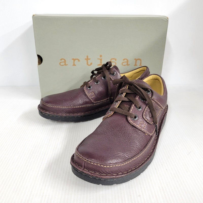 【中古美品】【メンズ】 Clarks クラークス NATURE II 26142038 ネイチャー2 シューズ 靴 164-250309-as-06-izu サイズ：UK9 カラー：BROWN 万代Net店