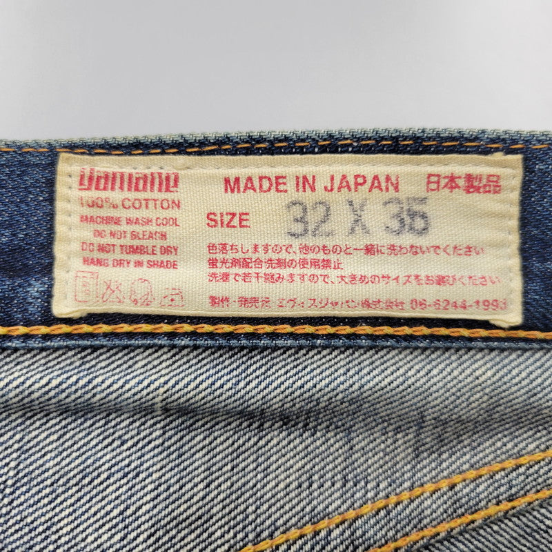 【中古品】【メンズ】  EVISU エビス DEIM PANTS 2000 デニムパンツ 道楽 ジーンズ ボトムス 156-250309-as-19-izu サイズ：32×35 カラー：インディゴ 万代Net店