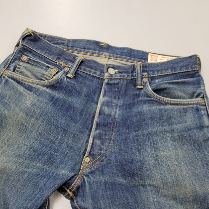 【中古品】【メンズ】  EVISU エビス DEIM PANTS 2000 デニムパンツ 道楽 ジーンズ ボトムス 156-250309-as-19-izu サイズ：32×35 カラー：インディゴ 万代Net店