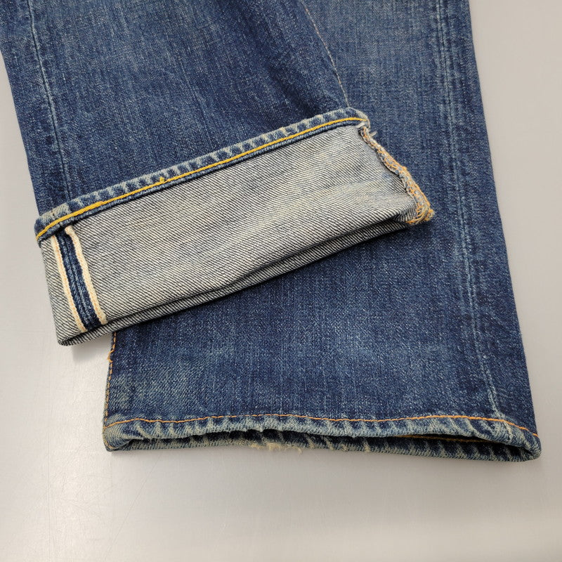 【中古品】【メンズ】  EVISU エビス DEIM PANTS 2000 デニムパンツ 道楽 ジーンズ ボトムス 156-250309-as-19-izu サイズ：32×35 カラー：インディゴ 万代Net店