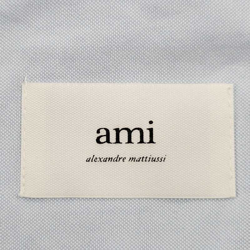 【中古品】【メンズ】 ami alexandre mattiussi アミアレクサンドレマチウシ BFUSH130 BOXY FIT SHIRT ボクシーフィットシャツ トップス 長袖 141-250308-ma-07-izu サイズ：XS カラー：ライトブルー 万代Net店