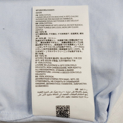 【中古品】【メンズ】 ami alexandre mattiussi アミアレクサンドレマチウシ BFUSH130 BOXY FIT SHIRT ボクシーフィットシャツ トップス 長袖 141-250308-ma-07-izu サイズ：XS カラー：ライトブルー 万代Net店