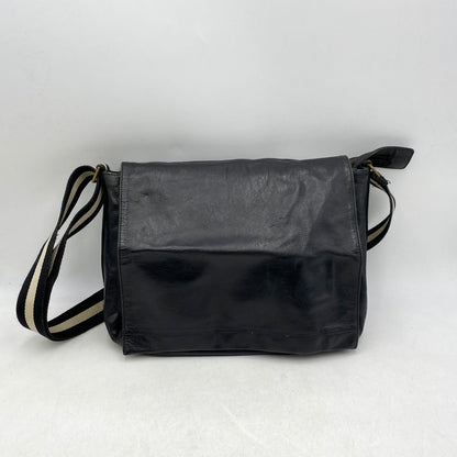 【現状渡し品】【メンズ】 BALLY バリー TADELLA TRAINSPOTTING LEATHER MESSENGER BAG トレインスポッティング レザーメッセンジャーバッグ 鞄 カバン ショルダー 180-250310-ma-05-izu カラー：ブラック 万代Net店