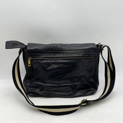 【現状渡し品】【メンズ】 BALLY バリー TADELLA TRAINSPOTTING LEATHER MESSENGER BAG トレインスポッティング レザーメッセンジャーバッグ 鞄 カバン ショルダー 180-250310-ma-05-izu カラー：ブラック 万代Net店