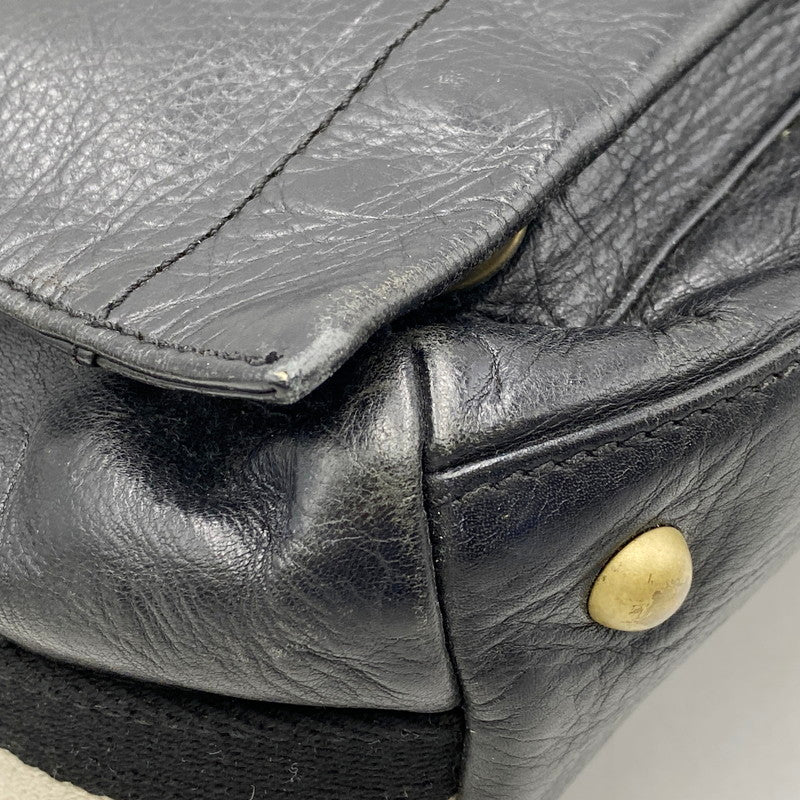 【現状渡し品】【メンズ】 BALLY バリー TADELLA TRAINSPOTTING LEATHER MESSENGER BAG トレインスポッティング レザーメッセンジャーバッグ 鞄 カバン ショルダー 180-250310-ma-05-izu カラー：ブラック 万代Net店