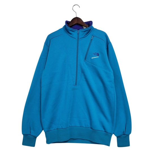 【中古品】【メンズ】 THE NORTH FACE ザ・ノースフェイス 90S EXTREME ZIP SWEAT JACKET エクストリーム ジップ スウェット ジャケット 144-250314-as-23-izu カラー：ブルー 万代Net店