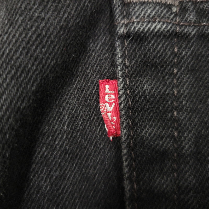 【中古品】【メンズ】 Levi's リーバイス 90S 550 BLACK DENIM PANTS 09522-0260 ブラックデニムパンツ USA製 98年製 ジーンズ ボトムス 157-250313-as-12-izu サイズ：S カラー：ブラック 万代Net店