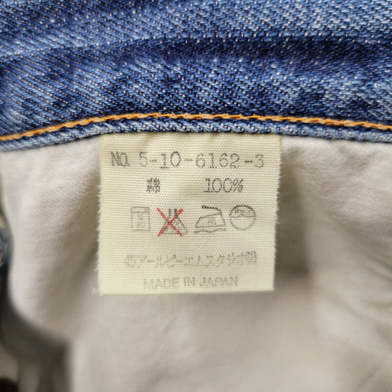 【中古品】【メンズ】  45R フォーティーファイブアール 5-10-6162-3 DENIM PANTS デニムパンツ ボトムス パンツ 151-250307-ya-10-izu サイズ：31 カラー：インディゴ 万代Net店