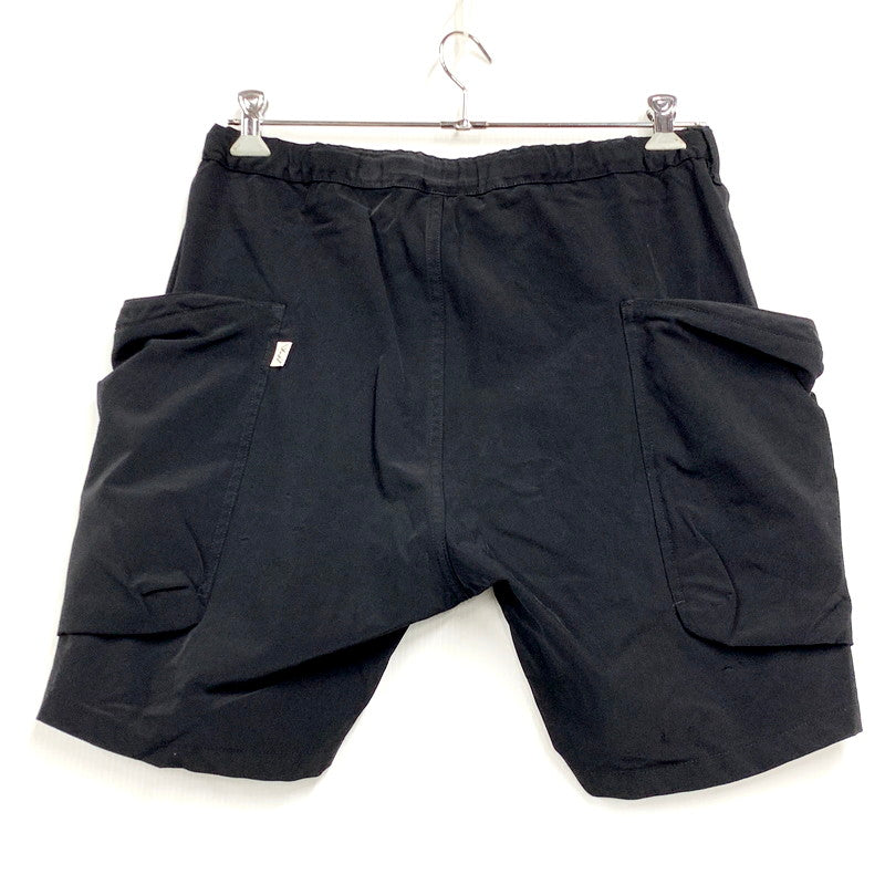 【現状渡し品】【メンズ】  CMF OUTDOOR GARMENT シーエムエフ アウトドア ガーメント ACTIVITY SHORTS CMF2301-P10C アクティビティショーツ ショートパンツ ボトムス 155-250311-as-21-izu サイズ：XL カラー：ブラック 万代Net店