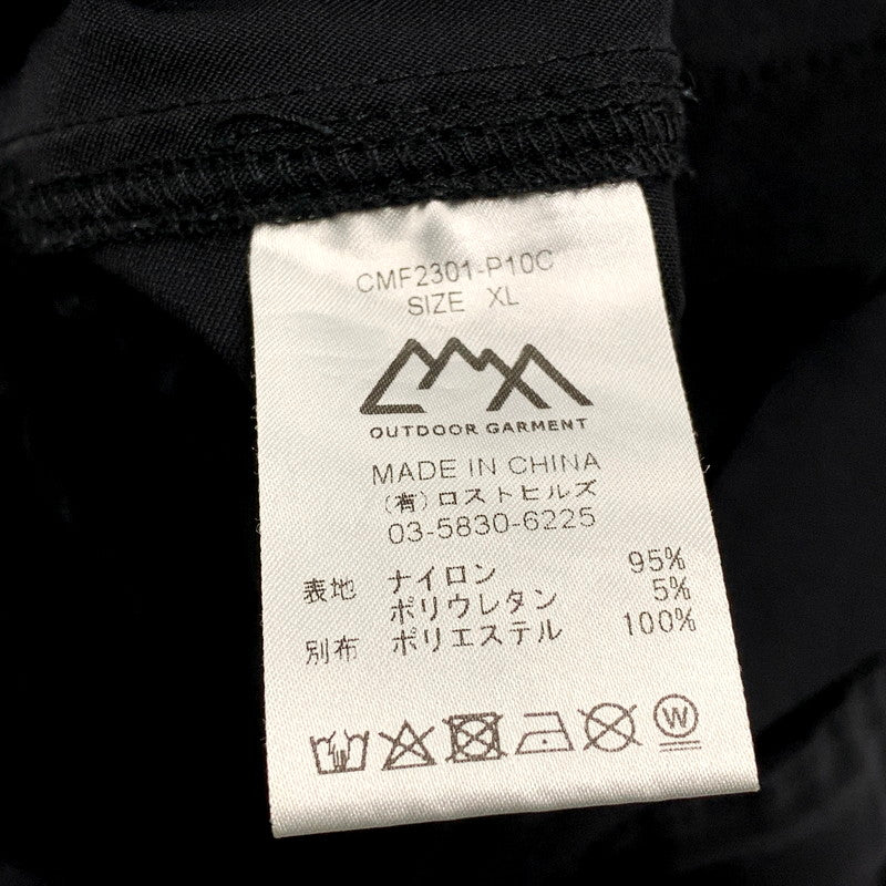 【現状渡し品】【メンズ】  CMF OUTDOOR GARMENT シーエムエフ アウトドア ガーメント ACTIVITY SHORTS CMF2301-P10C アクティビティショーツ ショートパンツ ボトムス 155-250311-as-21-izu サイズ：XL カラー：ブラック 万代Net店