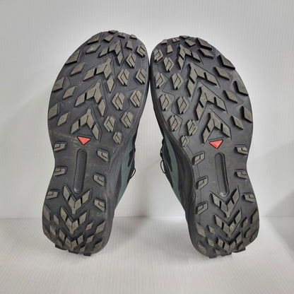 【中古品】【メンズ】  SALOMON サロモン GENESIS GTX 475187 ジェネシス ゴアテックス スニーカー シューズ 靴 162-250309-as-03-izu サイズ：28.5cm カラー：BLACK/AGAVE GREEN/URBAN CHIC 万代Net店