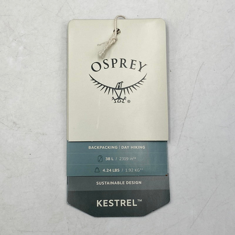 【中古品】【メンズ】 OSPREY オスプレー KESTREL 38 ケストレル 38 鞄 カバン リュック 188-250310-ma-04-izu カラー：BLACK 万代Net店