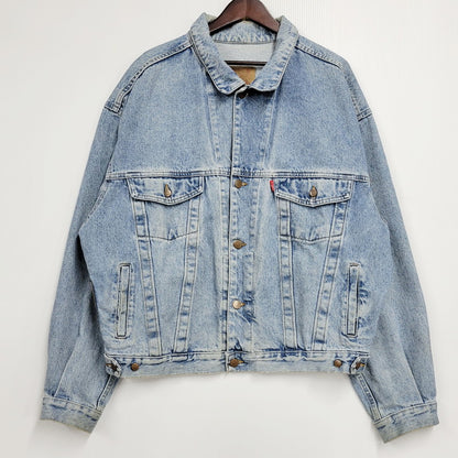 【中古品】【メンズ】  OLD DIESEL オールドディーゼル 90-00S DENIM JACKET 90-00年代 デニムジャケット アウター 長袖 141-250308-ma-06-izu サイズ：不明 カラー：ライトインディゴ 万代Net店