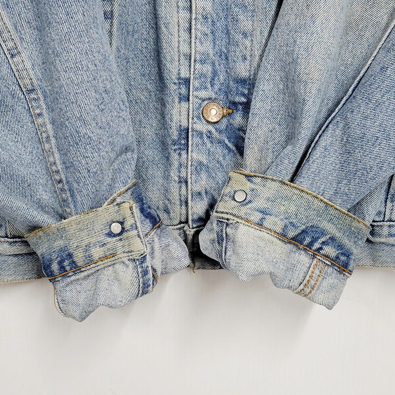 【中古品】【メンズ】  OLD DIESEL オールドディーゼル 90-00S DENIM JACKET 90-00年代 デニムジャケット アウター 長袖 141-250308-ma-06-izu サイズ：不明 カラー：ライトインディゴ 万代Net店