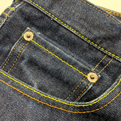 【中古品】【メンズ】 EVISU エヴィス NO.2 2005 EVISU GENES OSAKA DENIM PANTS デニムパンツ ジーンズ ボトムス 156-250311-as-20-izu サイズ：32×34 カラー：インディゴ 万代Net店