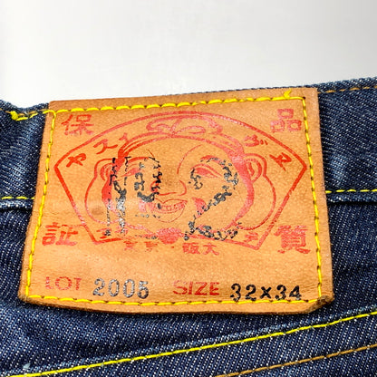 【中古品】【メンズ】 EVISU エヴィス NO.2 2005 EVISU GENES OSAKA DENIM PANTS デニムパンツ ジーンズ ボトムス 156-250311-as-20-izu サイズ：32×34 カラー：インディゴ 万代Net店