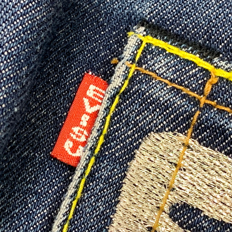 【中古品】【メンズ】 EVISU エヴィス NO.2 2005 EVISU GENES OSAKA DENIM PANTS デニムパンツ ジーンズ ボトムス 156-250311-as-20-izu サイズ：32×34 カラー：インディゴ 万代Net店