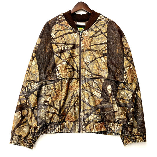 【中古品】【メンズ】  CABELA’S カベラス THINSULATE 90S REAL TREE CAMO MA-1 JACKET シンサレート リアルツリー カモ MA-1 ジャケット アウター 146-250312-as-09-izu サイズ：XL カラー：マルチカラー 万代Net店