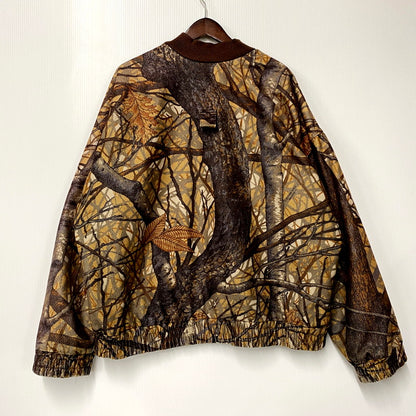 【中古品】【メンズ】  CABELA’S カベラス THINSULATE 90S REAL TREE CAMO MA-1 JACKET シンサレート リアルツリー カモ MA-1 ジャケット アウター 146-250312-as-09-izu サイズ：XL カラー：マルチカラー 万代Net店