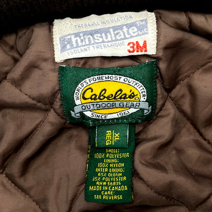 【中古品】【メンズ】  CABELA’S カベラス THINSULATE 90S REAL TREE CAMO MA-1 JACKET シンサレート リアルツリー カモ MA-1 ジャケット アウター 146-250312-as-09-izu サイズ：XL カラー：マルチカラー 万代Net店