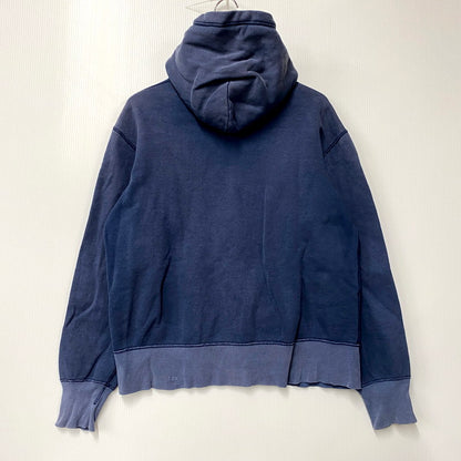 【中古品】【メンズ】  BARNS バーンズ CLASSIC FIT ZIP-UP HOODED SWEATSHIRT クラシックフィット ジップアップ フーデッド スウェットシャツ パーカー 長袖 トップス 145-250311-as-25-izu サイズ：1 カラー：ブルー系 万代Net店