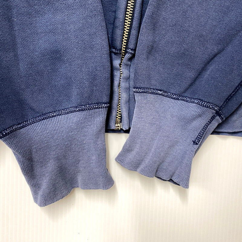 【中古品】【メンズ】  BARNS バーンズ CLASSIC FIT ZIP-UP HOODED SWEATSHIRT クラシックフィット ジップアップ フーデッド スウェットシャツ パーカー 長袖 トップス 145-250311-as-25-izu サイズ：1 カラー：ブルー系 万代Net店