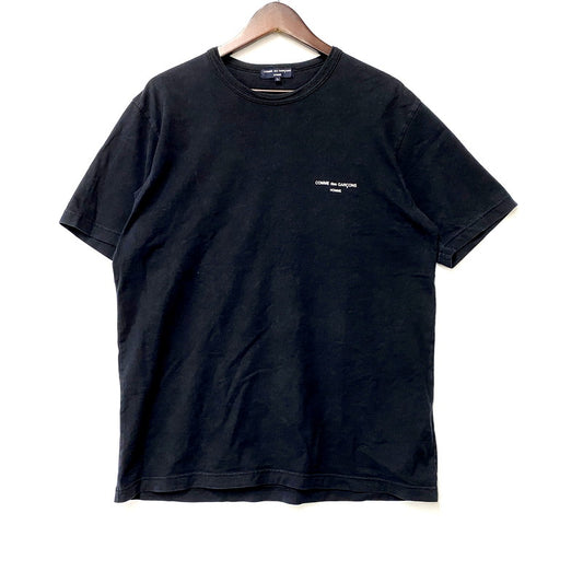 【中古品】【メンズ】 COMME des GARCONS HOMME コムデギャルソンオム SS SMALL LOGO TEE HH-T009 ショートスリーブ スモールロゴ Tシャツ 半袖 トップス 140-250311-as-26-izu サイズ：L カラー：ブラック 万代Net店