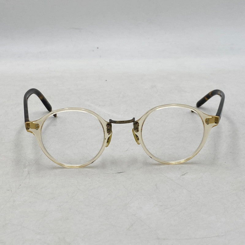 【中古品】【メンズ】 OLIVER PEOPLES オリバーピープルズ OV5185 OP-1955 SUNGLASSES サングラス 眼鏡 アイウェア 服飾雑貨 203-250310-ma-11-izu サイズ：45□24 145 カラー：茶系 万代Net店