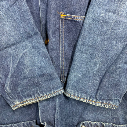 【現状渡し品】【メンズ】  USED VINTAGE 70-80S BLANKET LINER DENIM COVERALL ブランケットライナー デニム カバーオール ジャケット アウター 146-250311-as-16-izu カラー：インディゴ 万代Net店