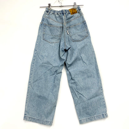 【中古品】【メンズ】  NEONSIGN ネオンサイン WIDE DENIM SLACKS N0344 ワイド デニム スラックス パンツ ボトムス 151-250311-as-17-izu サイズ：42 カラー：ライトインディゴ 万代Net店