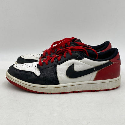 【中古品】【メンズ】 NIKE ナイキ CZ0790-106 AIR JORDAN 1 RETRO LOW OG エアジョーダン 1 レトロ ロー オリジナル 靴 スニーカー シューズ 160-250309-ma-03-izu サイズ：27.5cm カラー：BLACK TOE 万代Net店