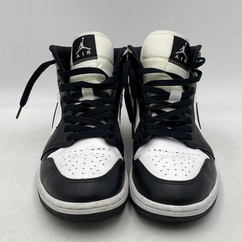 【中古品】【メンズ】 NIKE ナイキ DV0991-101 NIKE WMNS AIR JORDAN 1 MID ナイキ ウィメンズ エアジョーダン 1 ミッド 靴 スニーカー シューズ 160-250309-ma-02-izu サイズ：27.5cm カラー：WHITE/BLACK-WHITE 万代Net店