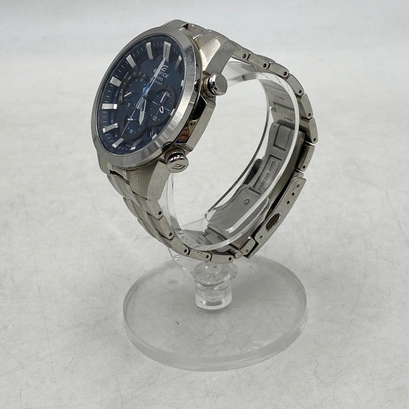 【中古品】【メンズ】 CASIO カシオ EDIFICE エディフィス EQW-T630JD-2AJF TOUGH SOLAR WATCH タフソーラーウォッチ 腕時計 197-250310-ma-10-izu サイズ：49.1 × 44 × 11.6 mm カラー：シルバー 万代Net店