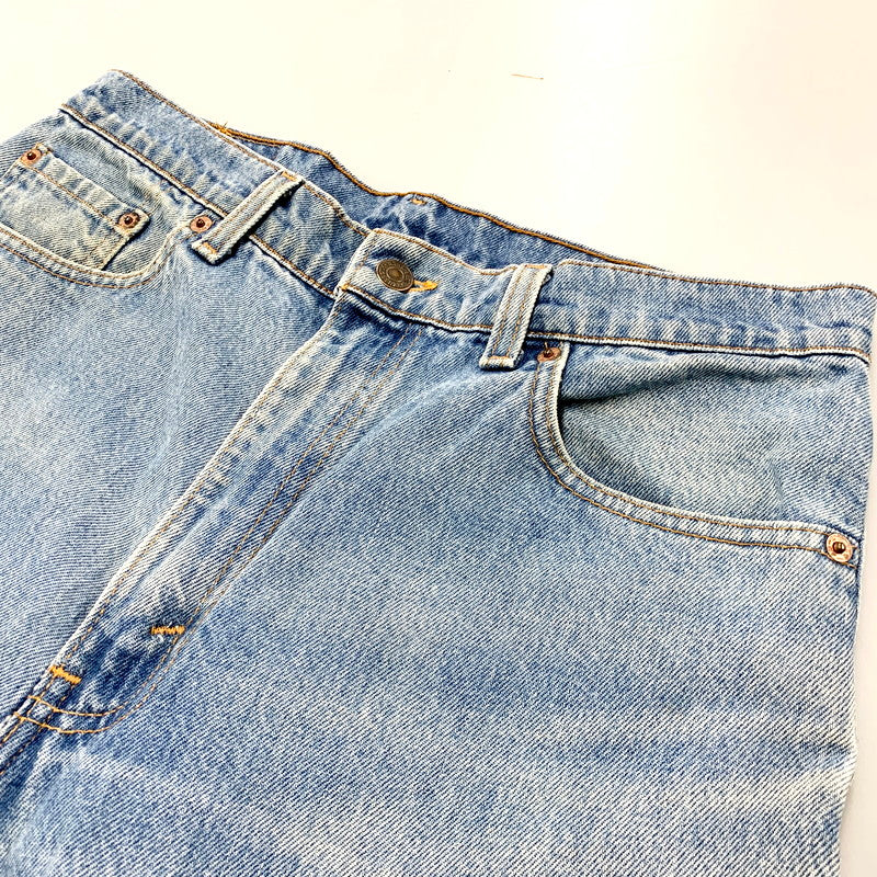 【中古品】【メンズ】 Levi's リーバイス 90S 510 DENIM PANTS デニムパンツ 刻印501 USA製 1996年製 ジーンズ ボトムス 157-250311-as-12-izu サイズ：33×34 カラー：ライトインディゴ 万代Net店