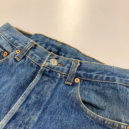 【中古品】【メンズ】 Levi's リーバイス 90S 501 DENIM PANTS SMALL-E 501-5900 デニムパンツ スモールE 刻印555 USA製 1993年製 ジーンズ ボトムス 157-250311-as-18-izu サイズ：30×36 カラー：インディゴ 万代Net店