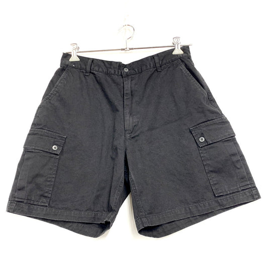 【中古品】【メンズ】 Polo by Ralph Lauren ポロバイラルフローレン 90S CARGO SHORTS カーゴ ショーツ ショートパンツ ボトムス 157-250311-as-15-izu サイズ：33 カラー：ブラック 万代Net店