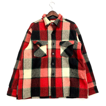 【中古品】【メンズ】 L.L.Bean エルエルビーン 80S WOOL BUFFALO PLAID JACKET ウール バッファロー プレイド ジャケット アウター 146-250312-as-19-izu カラー：マルチカラー 万代Net店