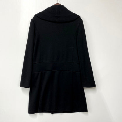 【中古品】【レディース】 FOXEY フォクシー WOOL SHAWL COLLAR COAT 24747-ANMAN55-02 ウールショールカラーコート ジャケット アウター 168-250311-as-08-izu サイズ：40 カラー：ブラック 万代Net店