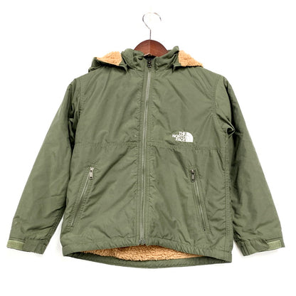 【中古品】【キッズ】 THE NORTH FACE ザ・ノースフェイス COMPACT NOMAD JACKET NPJ72257 コンパクトノマドジャケット アウター 173-250312-as-28-izu サイズ：130 カラー：グリーン系 万代Net店