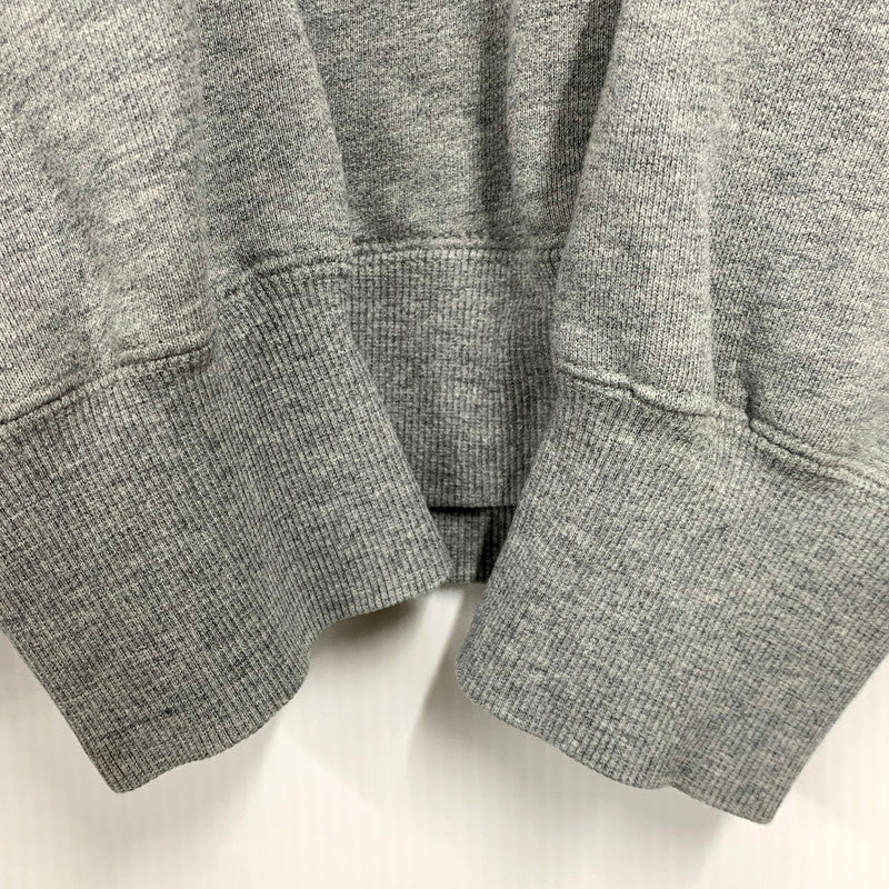 【中古品】【メンズ】 THE NORTH FACE ザ・ノースフェイス 17AW SQUARE LOGO BIG HOODIE NT61721R スクエア ロゴ ビッグ フーディ パーカー 長袖 トップス 144-250312-as-25-izu サイズ：L カラー：グレー 万代Net店