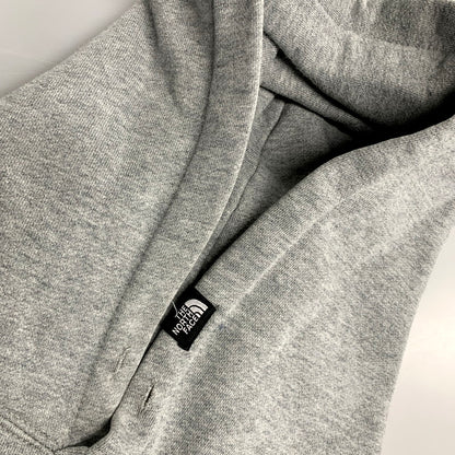 【中古品】【メンズ】 THE NORTH FACE ザ・ノースフェイス 17AW SQUARE LOGO BIG HOODIE NT61721R スクエア ロゴ ビッグ フーディ パーカー 長袖 トップス 144-250312-as-25-izu サイズ：L カラー：グレー 万代Net店