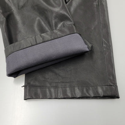 【中古品】【メンズ】  STEIN 20AW EX WIDE TAPERED TROUSERS ST 204-2 シュタイン レザーパンツ ズボン ボトムス 151-250310-ay-07-izu サイズ：M カラー：ブラック 万代Net店