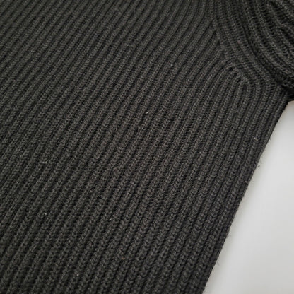 【中古品】【メンズ】 C.P.Company シーピーカンパニー LOW GAUGE KNIT SWEATER 05CMKN122A ローゲージニット セーター 長袖 トップス 141-250310-ay-01-izu サイズ：50 カラー：ブラック 万代Net店