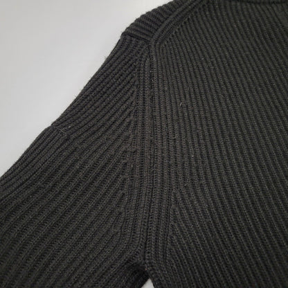 【中古品】【メンズ】 C.P.Company シーピーカンパニー LOW GAUGE KNIT SWEATER 05CMKN122A ローゲージニット セーター 長袖 トップス 141-250310-ay-01-izu サイズ：50 カラー：ブラック 万代Net店