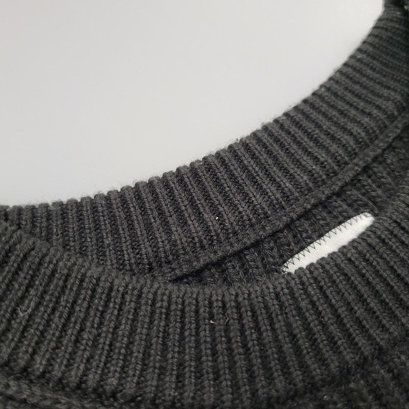 【中古品】【メンズ】 C.P.Company シーピーカンパニー LOW GAUGE KNIT SWEATER 05CMKN122A ローゲージニット セーター 長袖 トップス 141-250310-ay-01-izu サイズ：50 カラー：ブラック 万代Net店