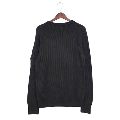 【中古品】【メンズ】 C.P.Company シーピーカンパニー LOW GAUGE KNIT SWEATER 05CMKN122A ローゲージニット セーター 長袖 トップス 141-250310-ay-01-izu サイズ：50 カラー：ブラック 万代Net店