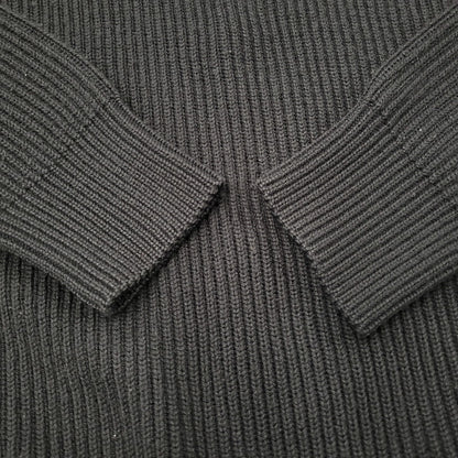 【中古品】【メンズ】 C.P.Company シーピーカンパニー LOW GAUGE KNIT SWEATER 05CMKN122A ローゲージニット セーター 長袖 トップス 141-250310-ay-01-izu サイズ：50 カラー：ブラック 万代Net店