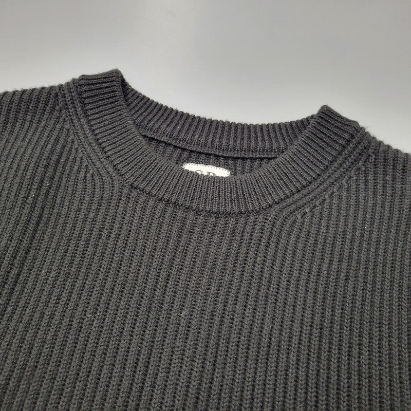 【中古品】【メンズ】 C.P.Company シーピーカンパニー LOW GAUGE KNIT SWEATER 05CMKN122A ローゲージニット セーター 長袖 トップス 141-250310-ay-01-izu サイズ：50 カラー：ブラック 万代Net店